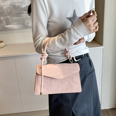 HANDBAG cao cấp Đàn bà TREND NEW FASHION NICHE DESIGN HAND BILL OF LOADING SHOULDER BAG Tất cả các kết cấu
