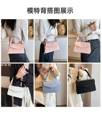 HANDBAG cao cấp Đàn bà TREND NEW FASHION NICHE DESIGN HAND BILL OF LOADING SHOULDER BAG Tất cả các kết cấu