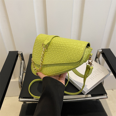 High Sense Fashion Saddle phổ biến mùa xuân / mùa hè đan túi nhỏ đơn giản tất cả trong một túi crossbody