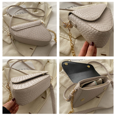 High Sense Fashion Saddle phổ biến mùa xuân / mùa hè đan túi nhỏ đơn giản tất cả trong một túi crossbody