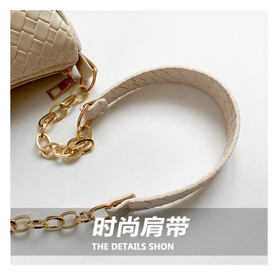 TREND NEW FASHION STONE PRINT NICHE DESIGN SINGLE SHOULDER CROSSBODY BAG HIGH-GRADE WOMEN'S EXPLOSIVE UNDER-ARM BAG (Bộ đồ phụ nữ bùng nổ ở dưới cánh tay)