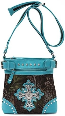 Phù hình Đá râm Đá rồng Đá rắn Đeo súng Cổ tay Western Crossbody Cowgirl Country Thẻ đệm Đàn bà Một vai