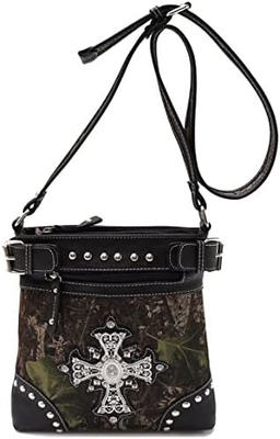 Phù hình Đá râm Đá rồng Đá rắn Đeo súng Cổ tay Western Crossbody Cowgirl Country Thẻ đệm Đàn bà Một vai