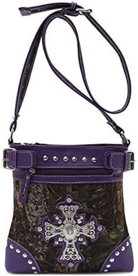 Phù hình Đá râm Đá rồng Đá rắn Đeo súng Cổ tay Western Crossbody Cowgirl Country Thẻ đệm Đàn bà Một vai