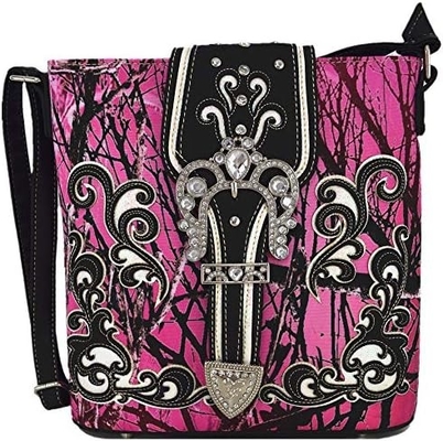 Phù hình Đá râm Đá rồng Đá rắn Đeo súng Cổ tay Western Crossbody Cowgirl Country Thẻ đệm Đàn bà Một vai