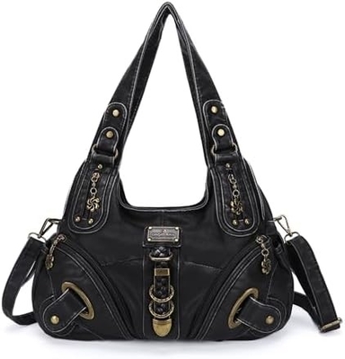ANGELKISS HOBO túi xách và túi xách cho phụ nữ túi xách túi xách phụ nữ túi xách lớn hàng ngày túi vai