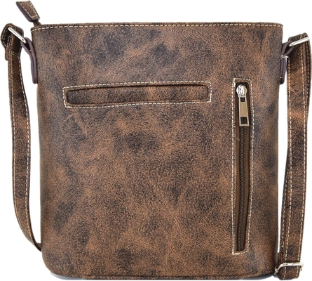Western Style ngựa túi xách thêu hoa rhinestone nghiên cứu crossbody túi tay cowgirl đất nước phụ nữ một vai B