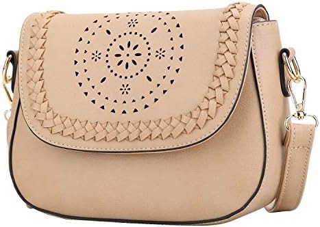 KKXIU túi Crossbody cho phụ nữ túi xách rỗng với dây đai điều chỉnh