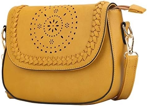 KKXIU túi Crossbody cho phụ nữ túi xách rỗng với dây đai điều chỉnh