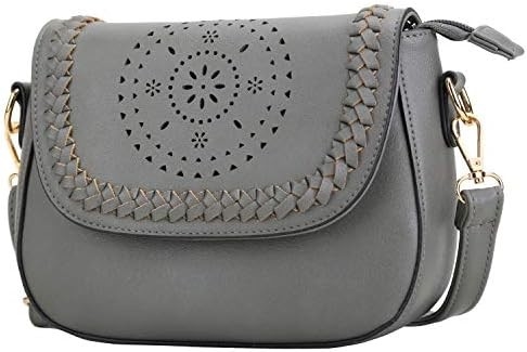 KKXIU túi Crossbody cho phụ nữ túi xách rỗng với dây đai điều chỉnh