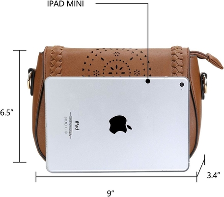 KKXIU túi Crossbody cho phụ nữ túi xách rỗng với dây đai điều chỉnh