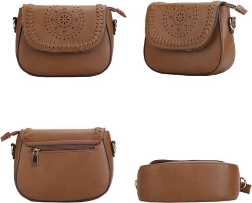 KKXIU túi Crossbody cho phụ nữ túi xách rỗng với dây đai điều chỉnh