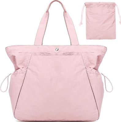 BTOOP TOTE BAG FOR WOMEN, FOLDABLE BEACH GYM BAGS, BACK-CINCH LIGHTWEIGHT SHOPPER SHOULDER BAG cho du lịch, công việc