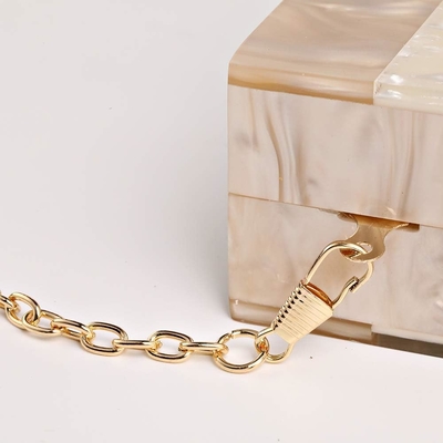 Phụ nữ Acrylic Evening Clutch bag Glitter Marble Purse Handbag cho đám cưới Cocktail Party Prom