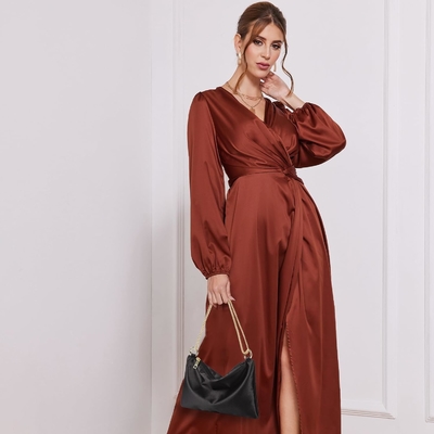 Phụ nữ túi đêm satin túi xách túi xách tay cho phụ nữ túi vai cưới với 2 chuỗi cho bữa tiệc cocktail chính thức