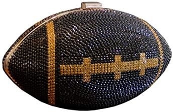 Umren Đàn bà Bóng rổ hình chéo túi xách cơ thể rhinestone bóng tròn tinh thể buổi tối túi nhét túi xách cho đám cưới