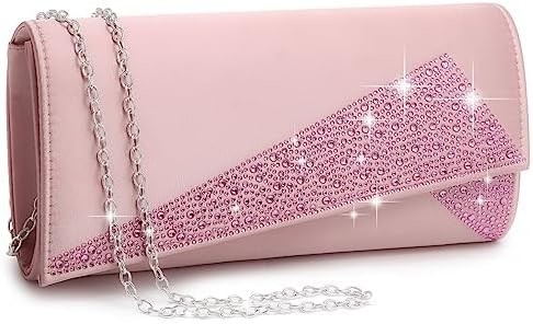 DASEIN Đàn bà satin rhinestone clutch evening bags scincLE glitter shiny purse túi xách cho bữa tiệc đám cưới cocktail prom