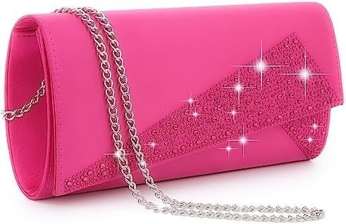 DASEIN Đàn bà satin rhinestone clutch evening bags scincLE glitter shiny purse túi xách cho bữa tiệc đám cưới cocktail prom