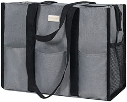 TOPDESIGN UTILITY chống nước túi xách với 13 túi bên ngoài và bên trong, đóng cửa niêm phong trên cùng và hỗ trợ đáy dày
