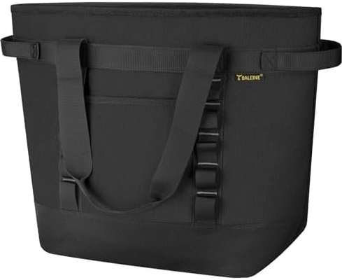 BALEINE LARGE 36-CAN COOLER BAGS CÁC, PEVA mềm COOLER TOTE BAG, túi tạp hóa CÁC với zippered trên