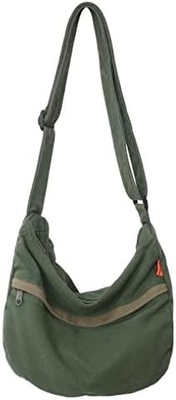 Thương hiệu: Kehpish túi xách bông vải bông kinh tế,Vụ túi vai Hobo nữ Crossbody túi tay với 3 túi bên ngoài