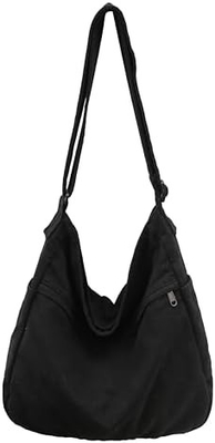 Thương hiệu: Kehpish túi xách bông vải bông kinh tế,Vụ túi vai Hobo nữ Crossbody túi tay với 3 túi bên ngoài