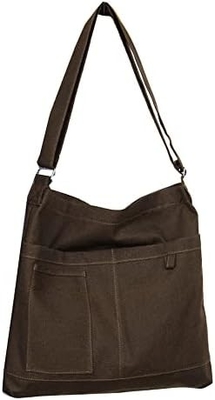Thương hiệu: Kehpish túi xách bông vải bông kinh tế,Vụ túi vai Hobo nữ Crossbody túi tay với 3 túi bên ngoài