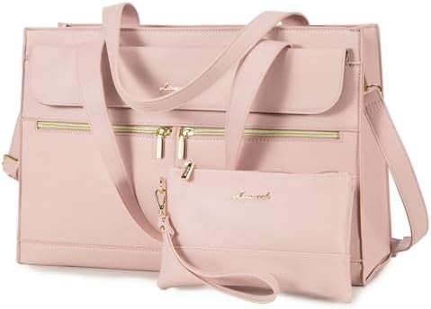 Lovevook laptop bag cho phụ nữ 15.6 inch laptop TOTE work bag chuyên nghiệp da máy tính briefcase chống nước kinh doanh