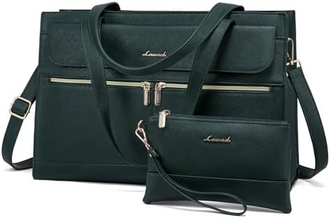 Lovevook laptop bag cho phụ nữ 15.6 inch laptop TOTE work bag chuyên nghiệp da máy tính briefcase chống nước kinh doanh