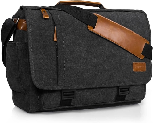 ESTARER MEN MESSENGER BAG 15,6 inch, canvas chống nước BAG máy tính BAG làm việc, laptop BAG BRAEFCASE BACCHEL