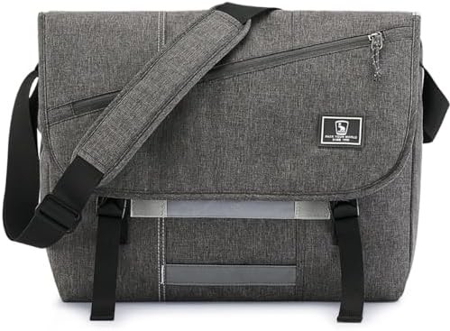 OIWAS Messenger Bag dành cho nam giới, 15,6 Inch Laptop Crossbody Bags Phụ nữ Casual Sachet Shoulder Bag Văn phòng du lịch đại học