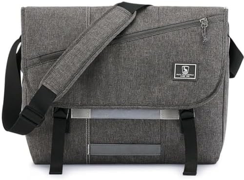 OIWAS Messenger Bag dành cho nam giới, 15,6 Inch Laptop Crossbody Bags Phụ nữ Casual Sachet Shoulder Bag Văn phòng du lịch đại học