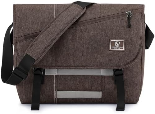 OIWAS Messenger Bag dành cho nam giới, 15,6 Inch Laptop Crossbody Bags Phụ nữ Casual Sachet Shoulder Bag Văn phòng du lịch đại học