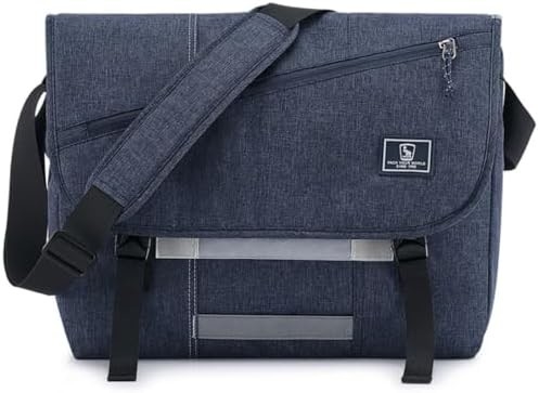 OIWAS Messenger Bag dành cho nam giới, 15,6 Inch Laptop Crossbody Bags Phụ nữ Casual Sachet Shoulder Bag Văn phòng du lịch đại học