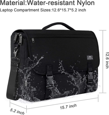 Đồ đạc cho đàn ông, phụ nữ áo khoác nhẹ Đồ đạc máy tính xách tay đàn ông 15,6 inch chống nước