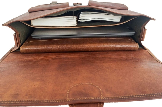 18 inch BRIEFCASE da laptop Messenger BAG máy tính tốt nhất SATCHEL túi xách thủ công cho nam và nữ