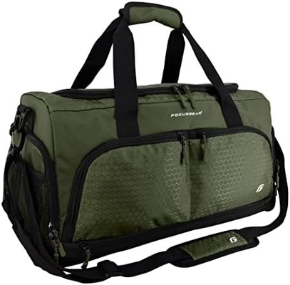 Ultimate Gym Bag 2.0: The Durable CROWDSORCE DESIGNED DUFFEL BAG Với 10 khoang tối ưu bao gồm chống nước