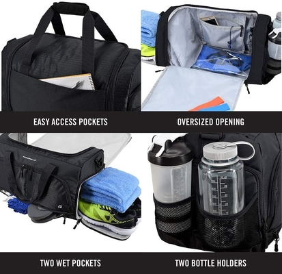 Ultimate Gym Bag 2.0: The Durable CROWDSORCE DESIGNED DUFFEL BAG Với 10 khoang tối ưu bao gồm chống nước