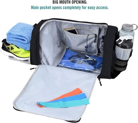 Ultimate Gym Bag 2.0: The Durable CROWDSORCE DESIGNED DUFFEL BAG Với 10 khoang tối ưu bao gồm chống nước