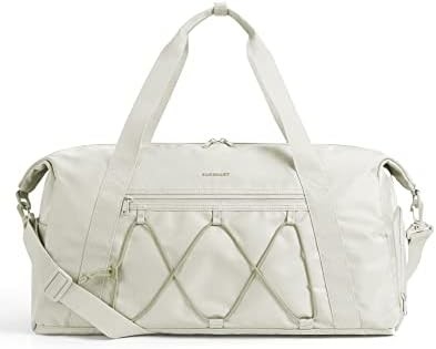 BAGSMART Gym Bag với khoang giày và túi ướt, túi du lịch thể thao nhẹ, C TO STORE SPORTS SHOES WATER