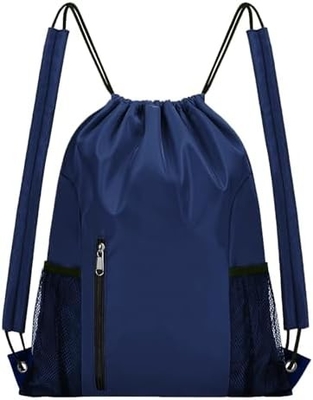 BEEGREEN DRAWSTRING-BACKPACK-GYM-BAG, LARGE SPORTS BAG, STRING BACKPACK CINCH BAG cho nam giới và phụ nữ Đỏ