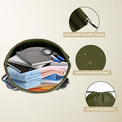 BEEGREEN DRAWSTRING-BACKPACK-GYM-BAG, LARGE SPORTS BAG, STRING BACKPACK CINCH BAG cho nam giới và phụ nữ Đỏ
