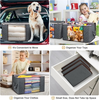 90L túi lưu trữ lớn, 6 gói quần áo