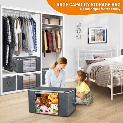 90L túi lưu trữ lớn, 6 gói quần áo