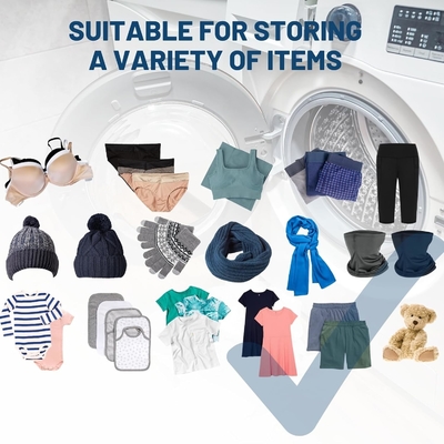 HANGING CLOCKET ORGANIZER với túi, 2 gói sock organizer để giặt và sấy, túi lưu trữ có thể tổ chức vớ,