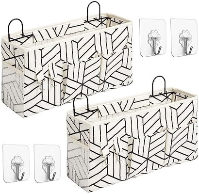 2PCS Lớn tường treo túi lưu trữ, cửa tủ quần áo len vải túi tổ chức, chống nước cho phòng khách phòng ngủ