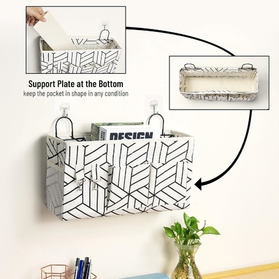 2PCS Lớn tường treo túi lưu trữ, cửa tủ quần áo len vải túi tổ chức, chống nước cho phòng khách phòng ngủ