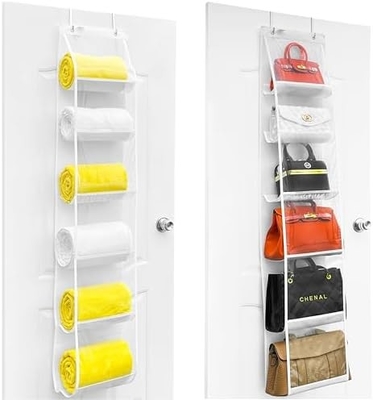 PURSE ORGANIZER - 2 PACK, PURSE HANGER、2024 MODEL、PURSE ORGANIZER FOR CLOSET、THICKEN METAL HOOKS,HANDBAG STORE