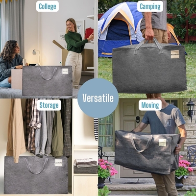 VENO 8 gói túi di chuyển, đồ di chuyển, hộp di chuyển, hộp lưu trữ đóng gói trường đại học với nắp thay thế, công cụ hạng nặng