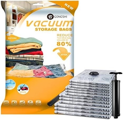 12 gói túi chứa chân không (3 X JUMBO, 3 X LARGE, 3 X MEDIUM, 3 X SMALL)